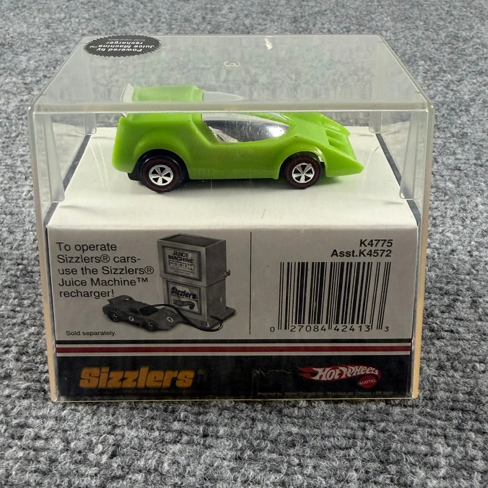 Hot Wheels Sizzlers Live Wire Toy Green K4775 Motorized Electric Car